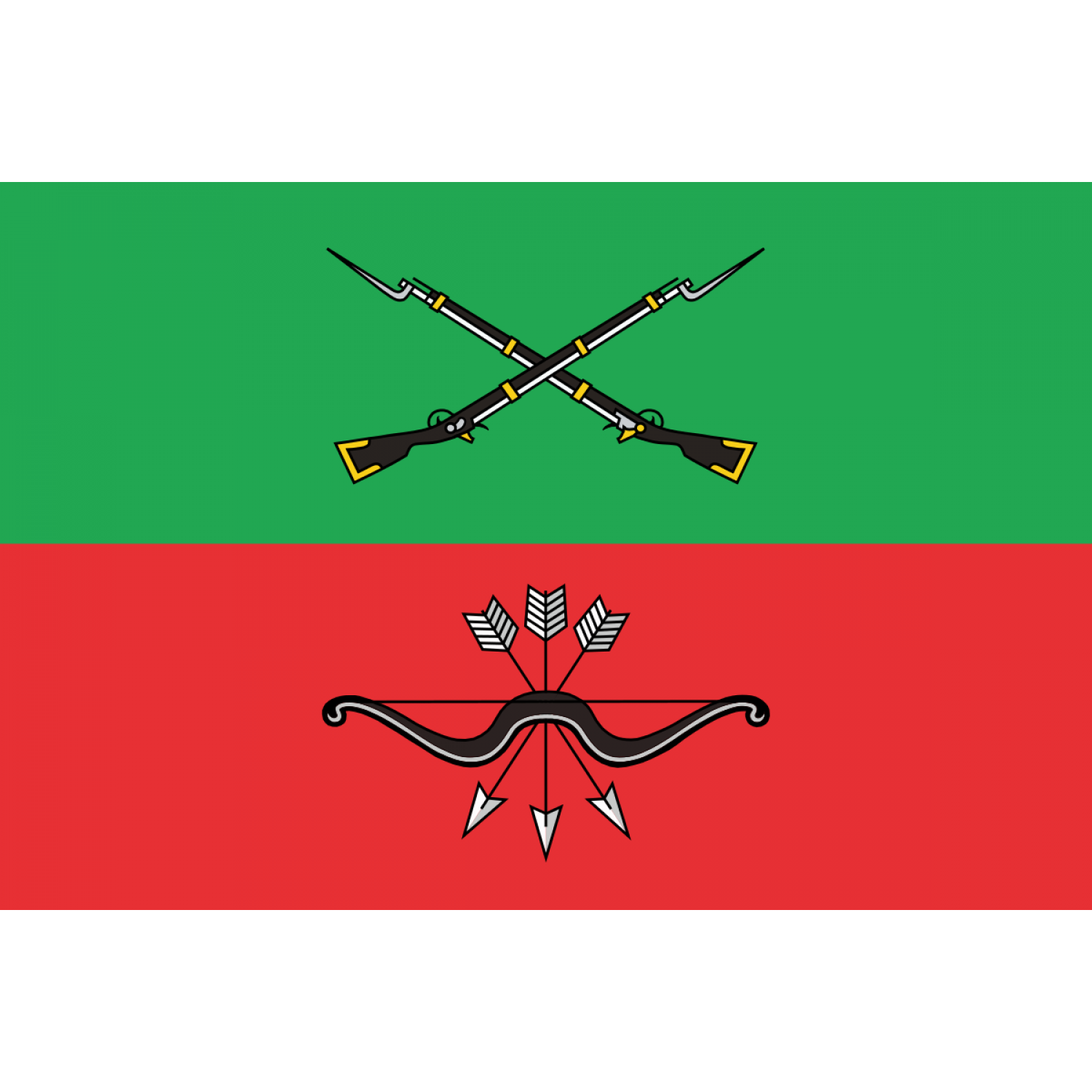 Флаг Запорожской области (100x150 см., флажная сетка, прямая печать, прошит по периметру, карман слева)