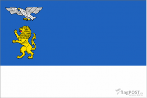 Флаг города Белгород (100x150 см., полиэфирный шелк, прямая печать, прошит по периметру, карман слева)