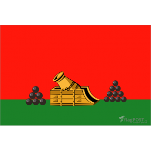 флаг города Брянск (15x22 см., полиэфирный шелк, сублимационная печать, карман слева)