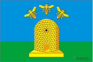 флаг города Тамбов (100x150 см., полиэфирный шелк, сублимационная печать, прошит по периметру, карман слева)