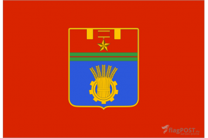флаг города Волгоград (90x135 см., полиэфирный шелк, сублимационная печать, прошит по периметру, карман слева)