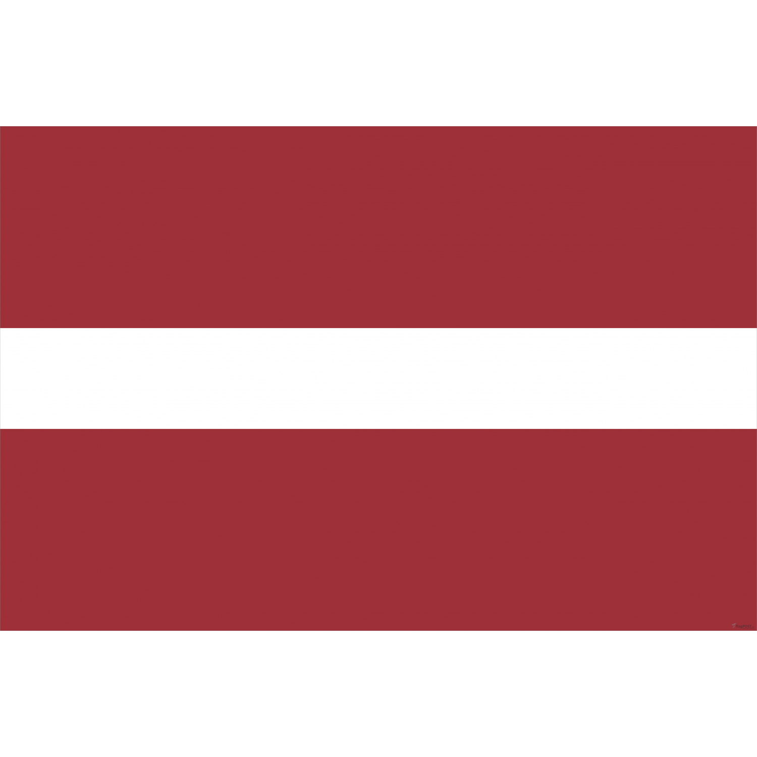 Флаг страны Латвия (90x135 см., полиэфирный шелк, сублимационная печать, прошит по периметру, карман слева)