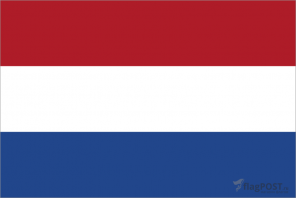 Флаг страны Нидерланды (100x150 см., полиэфирный шелк, прямая печать, прошит по периметру, карман слева)