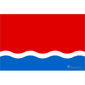 Флаг Амурской области (15x22 см., полиэфирный шелк, сублимационная печать, карман слева)