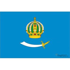 Флаг Астраханской области (15x22 см., полиэфирный шелк, сублимационная печать, карман слева)