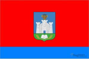 Флаг Орловской области (100x150 см., полиэфирный шелк, сублимационная печать, прошит по периметру, карман слева)