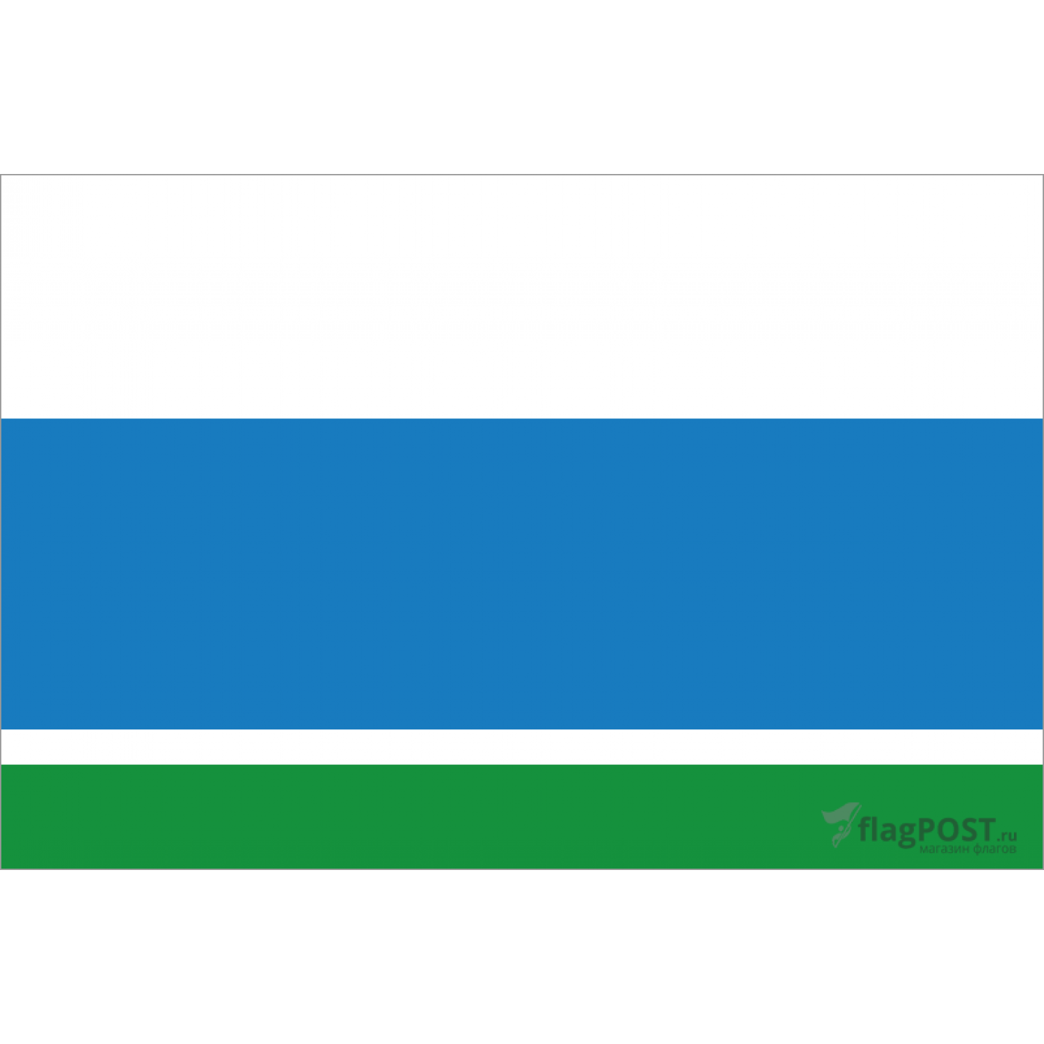 Флаг Свердловской области (70x105 см., полиэфирный шелк, прямая печать, прошит по периметру, карман слева)