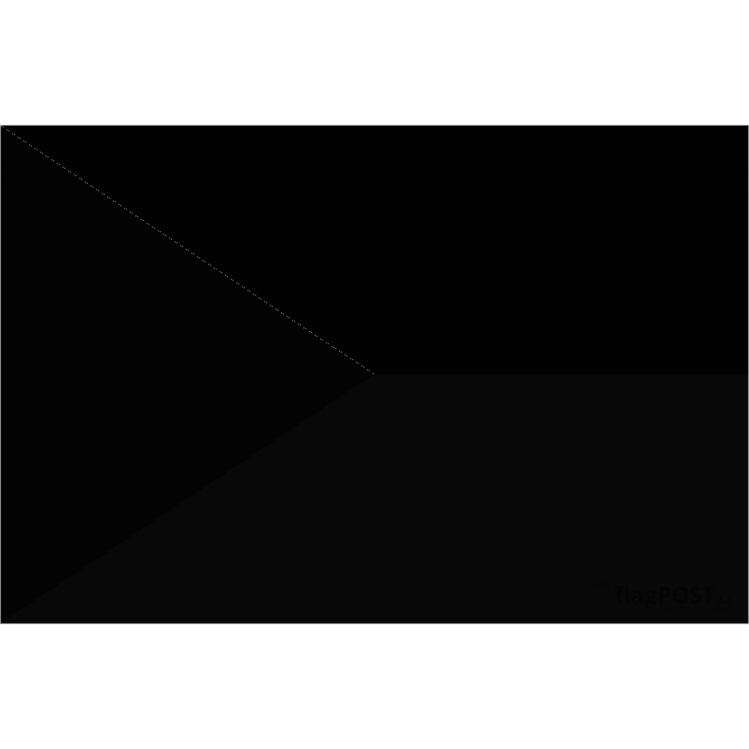 Флаг Забайкальского края (100x150 см., полиэфирный шелк, сублимационная печать, прошит по периметру, карман слева)