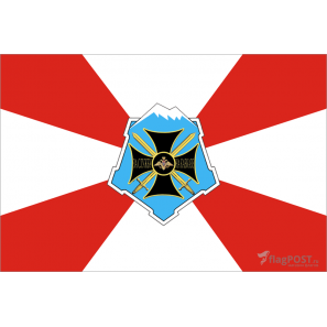 Флаг Южного военного округа (15x22 см., полиэфирный шелк, сублимационная печать, карман слева)